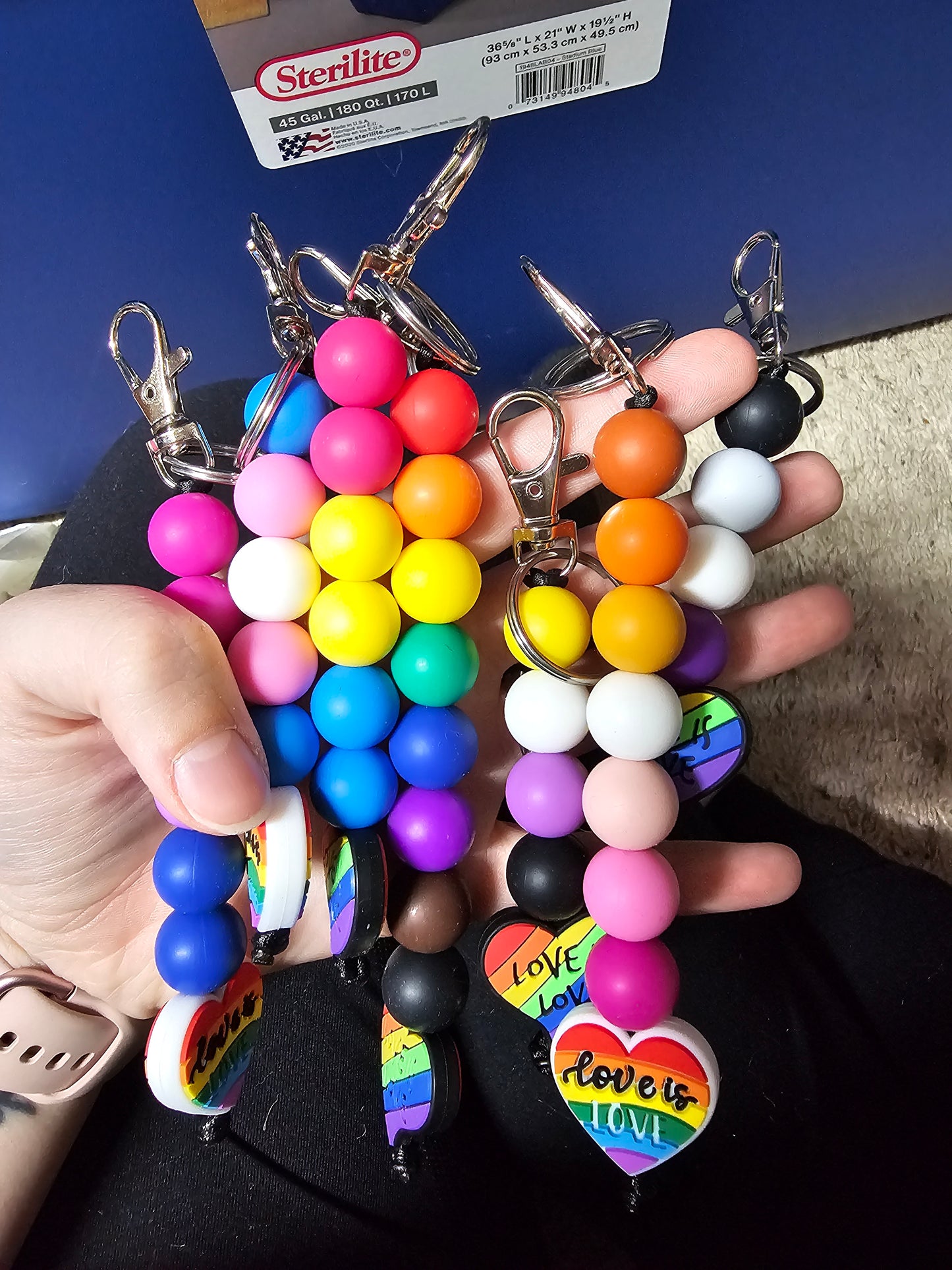 pride keychains