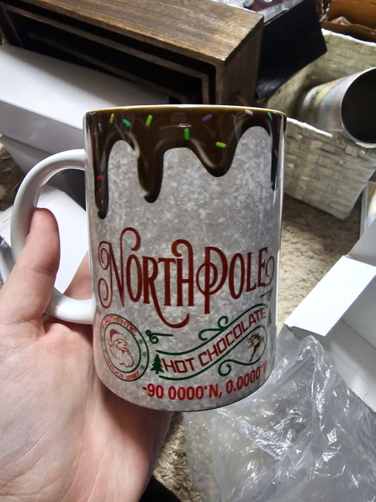 north pole mug