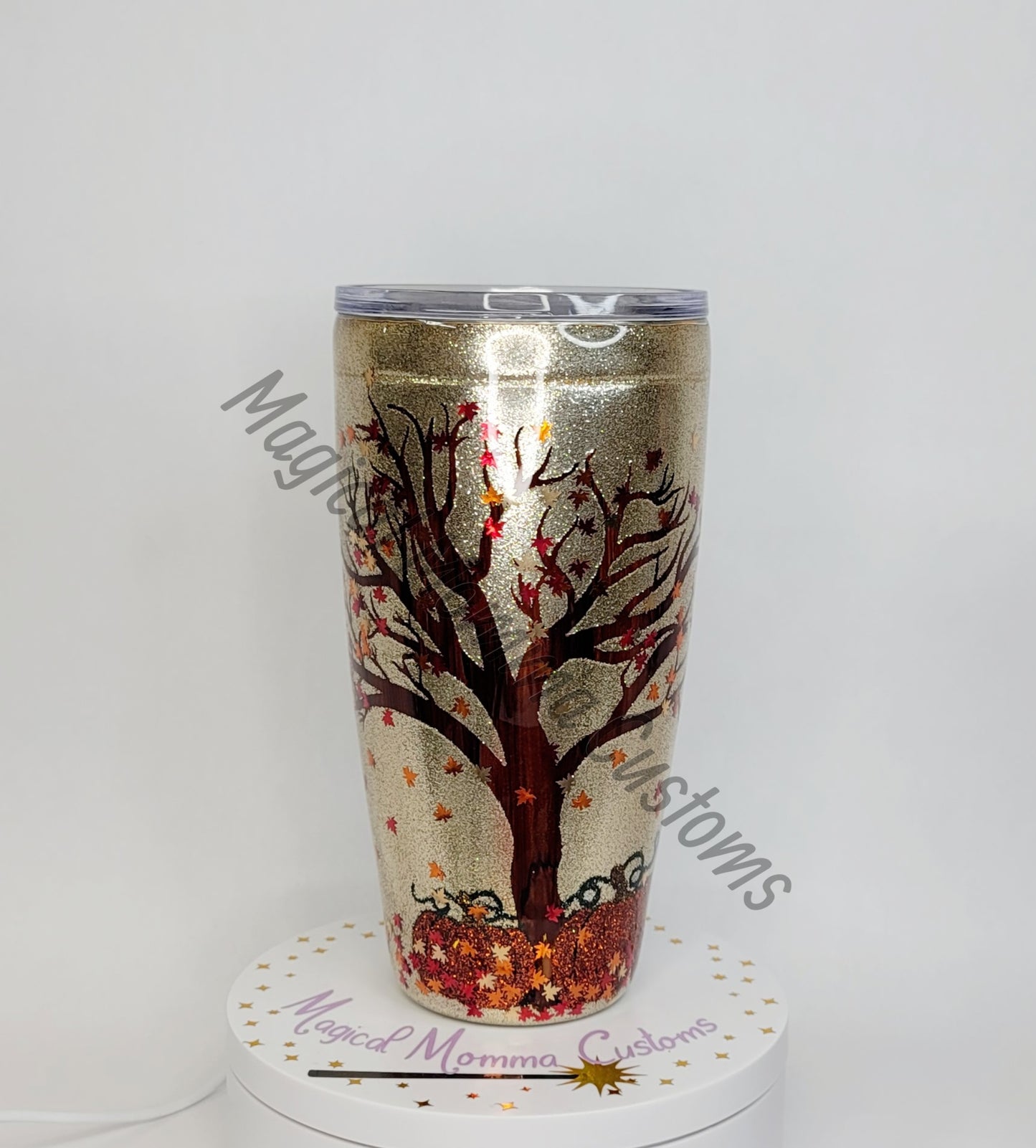 Custom order - Remake Fall Tree Tumbler - 40 oz - Kim