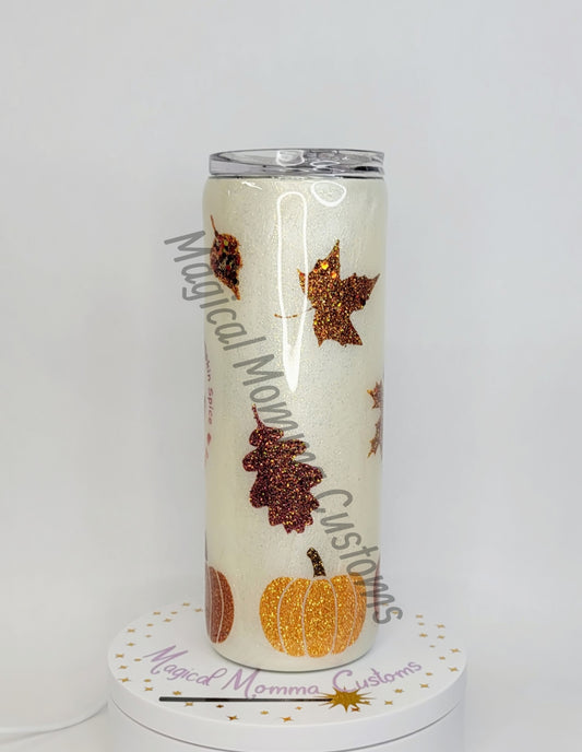 Hello Fall Leaves Tumbler - 20 oz