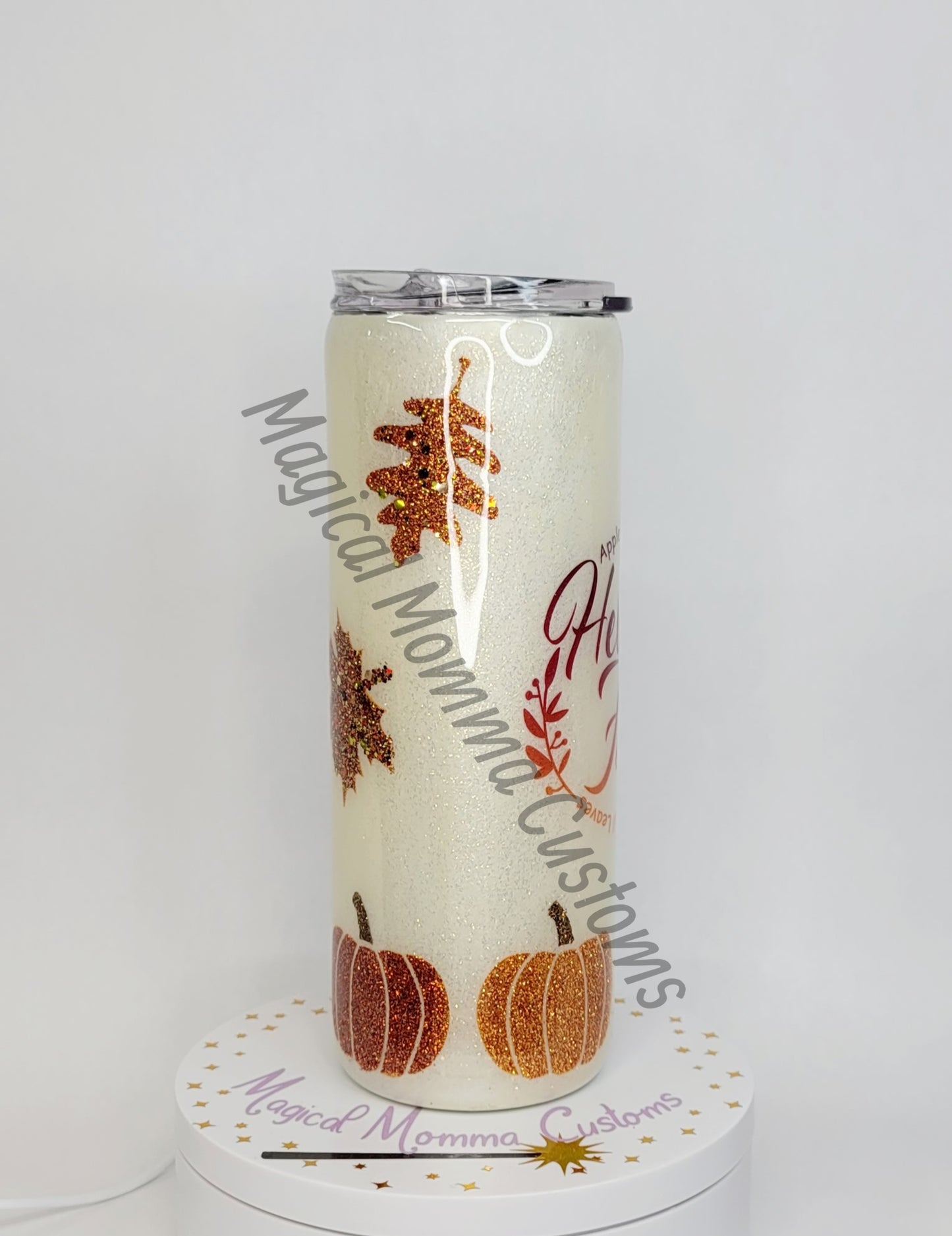 Hello Fall Leaves Tumbler - 20 oz