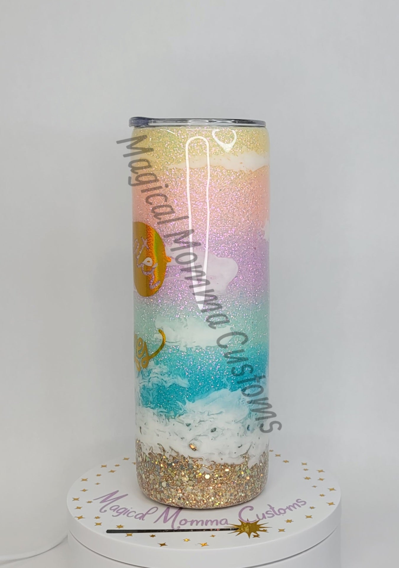 Salt Water and Tan Lines Tumbler - 20 oz