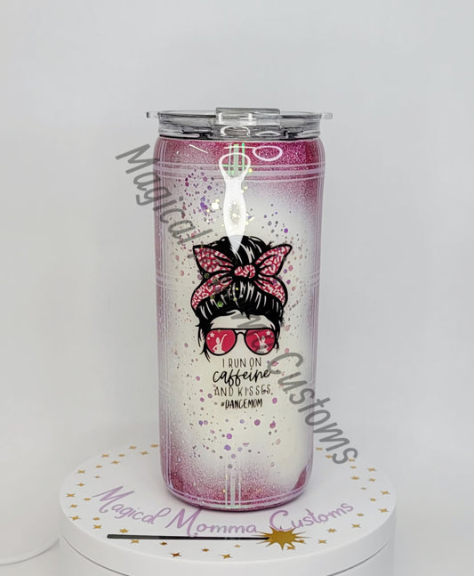 Dancemom Plaid Tumbler - 15 oz