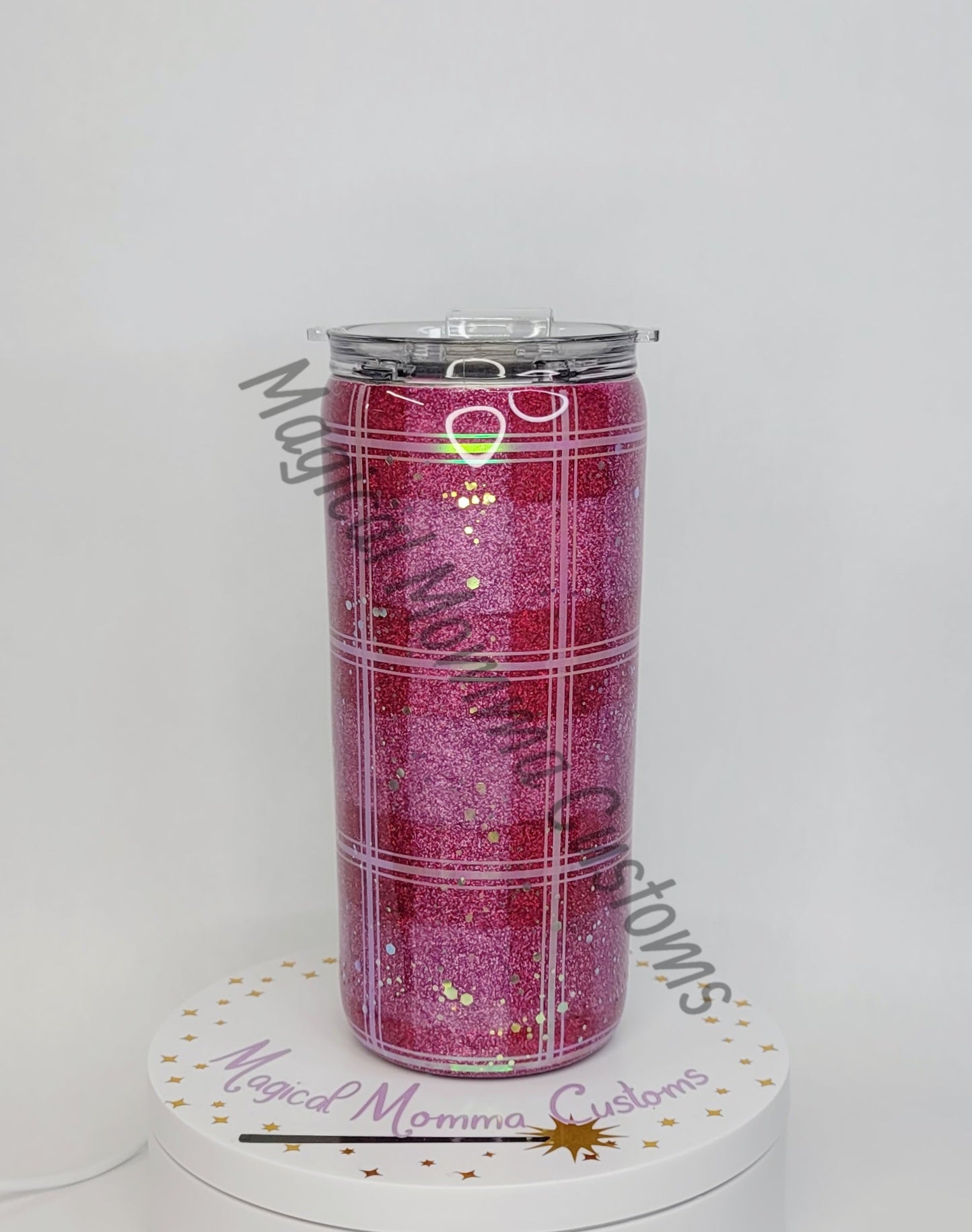 Dancemom Plaid Tumbler - 15 oz