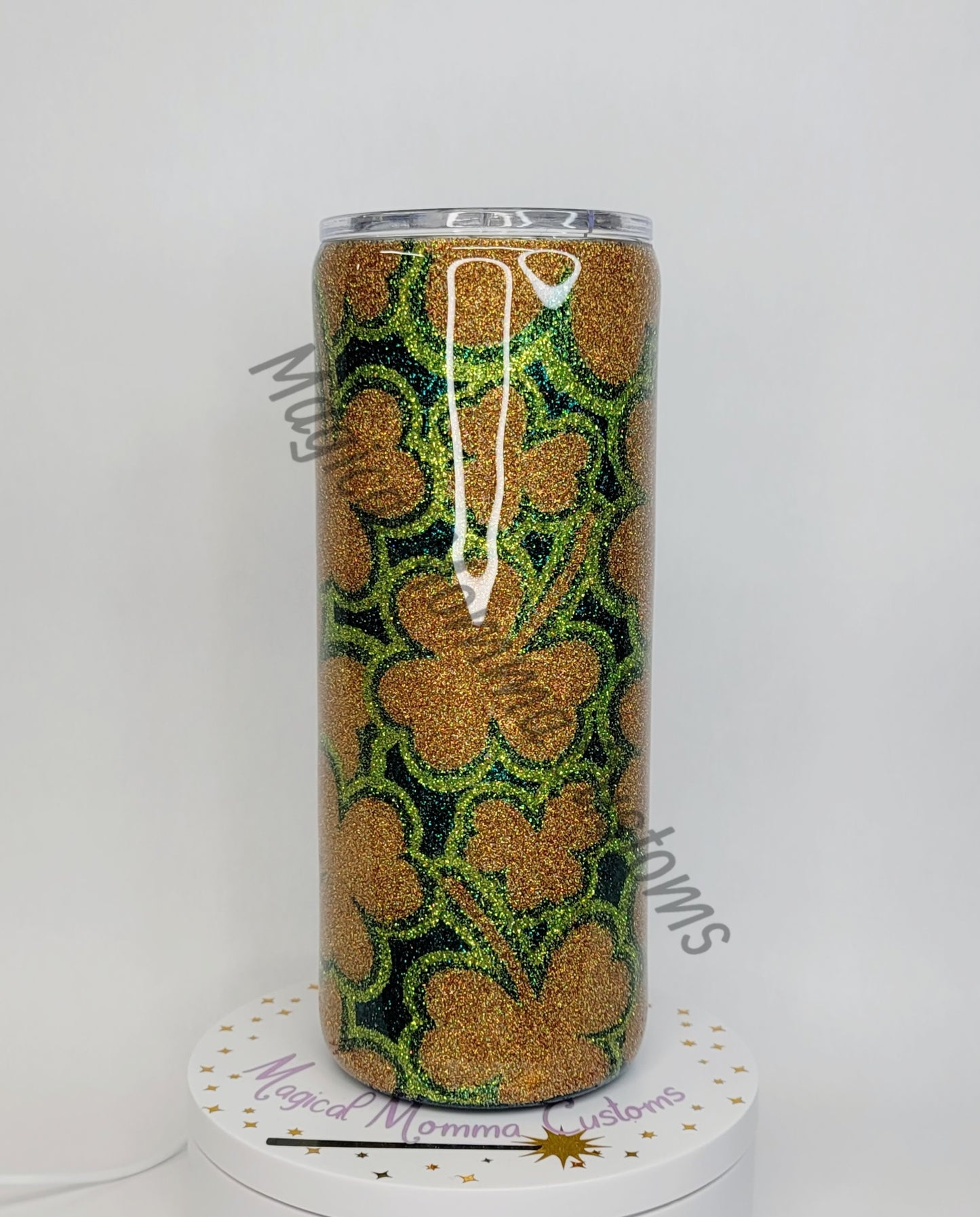 Shamrock Burst Tumbler - 30 oz fatty