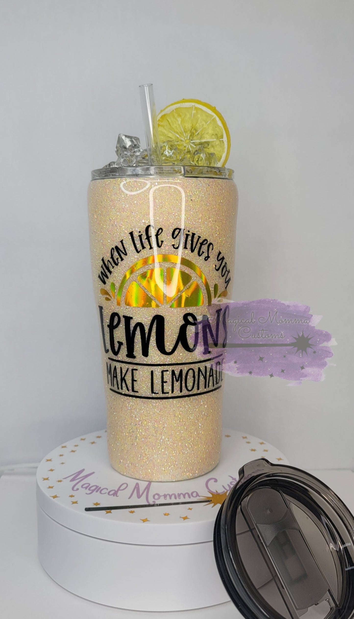 Lemonade tumbler 20 oz twist