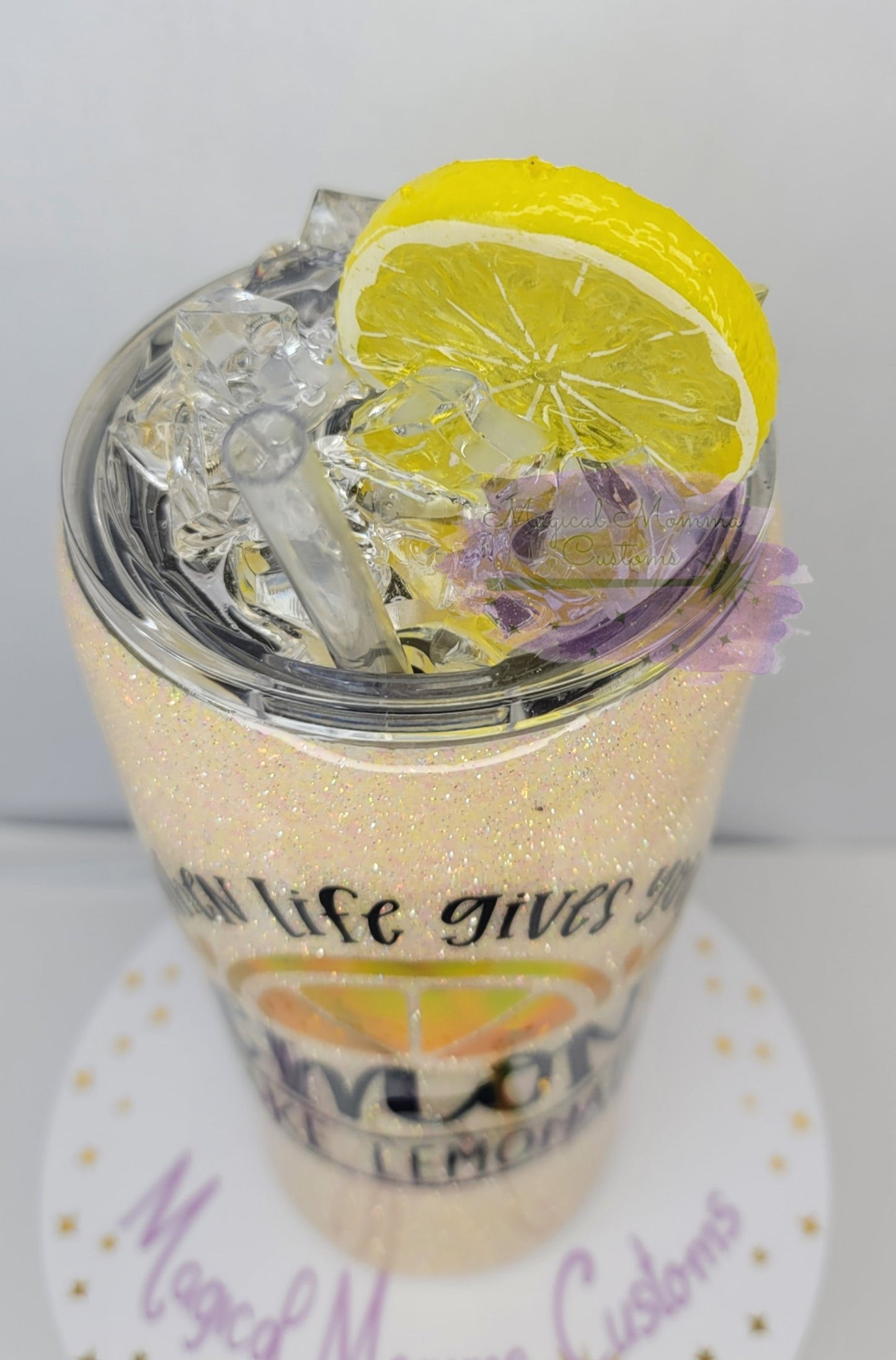 Lemonade tumbler 20 oz twist