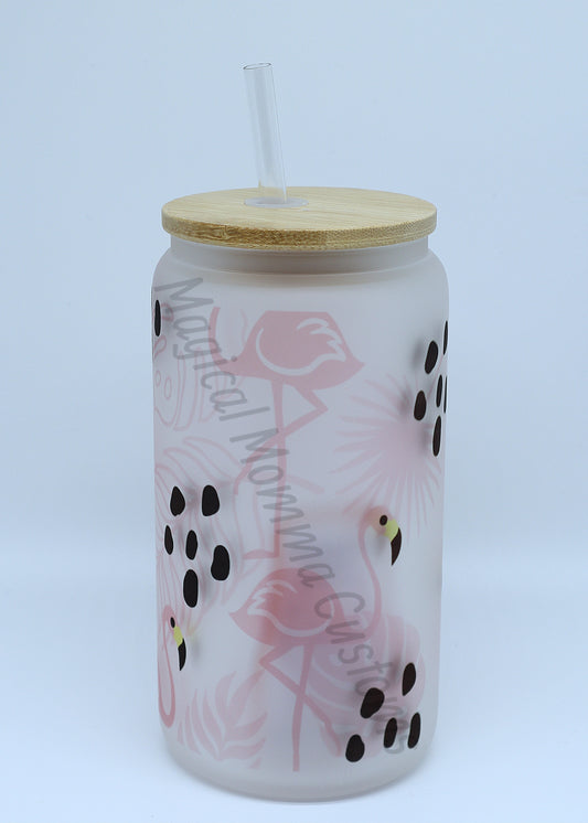 Flamingo 16 oz Tumbler